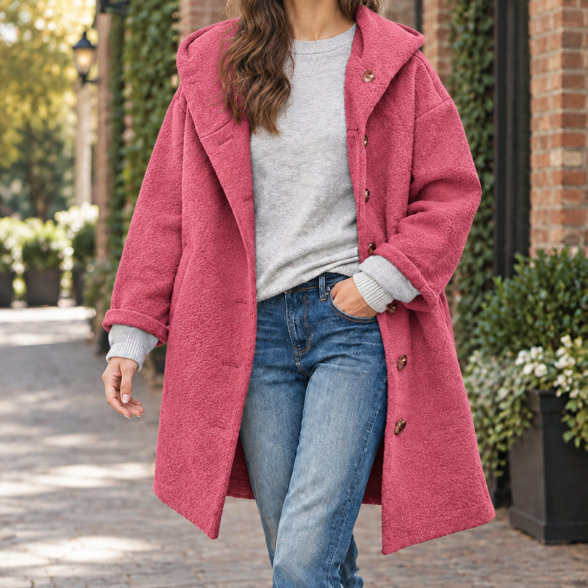 Anouska Hooded Coat