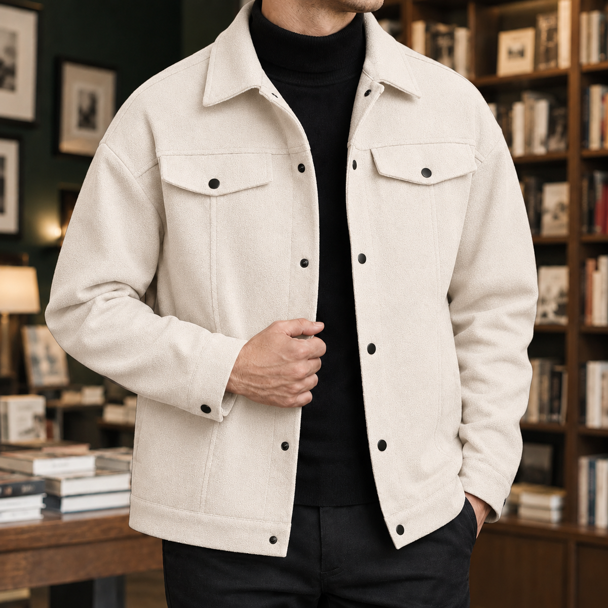 Calvin-Miles Utility Jacket