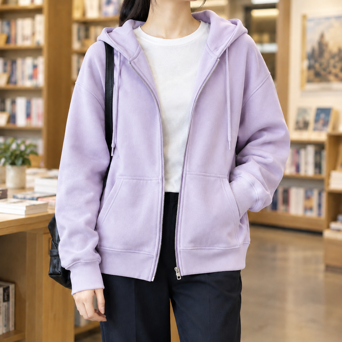 Bettina Relaxed Zip Hoodie