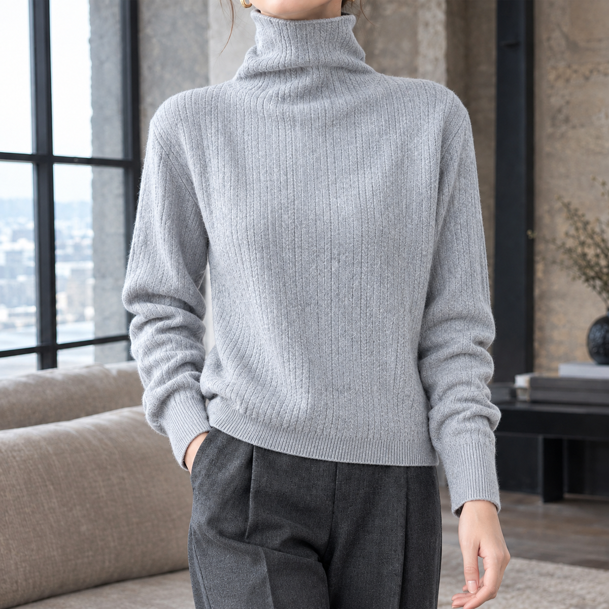 Rosemary Turtleneck Sweater