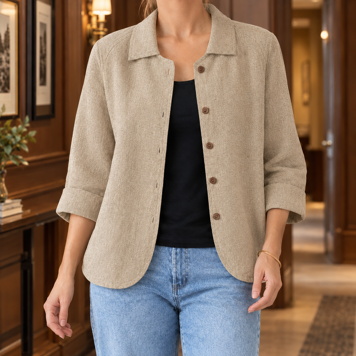 Mabel-Jade Relaxed Blazer