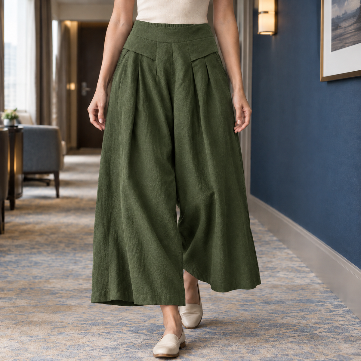 Jacinta-Claire Wide Leg Pants