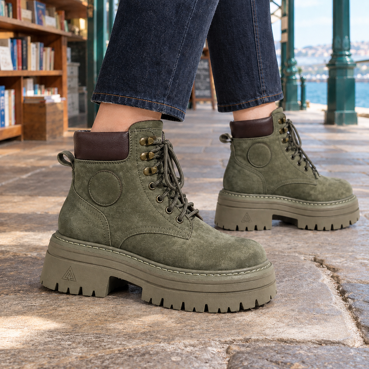 Gonzaga Platform Boots