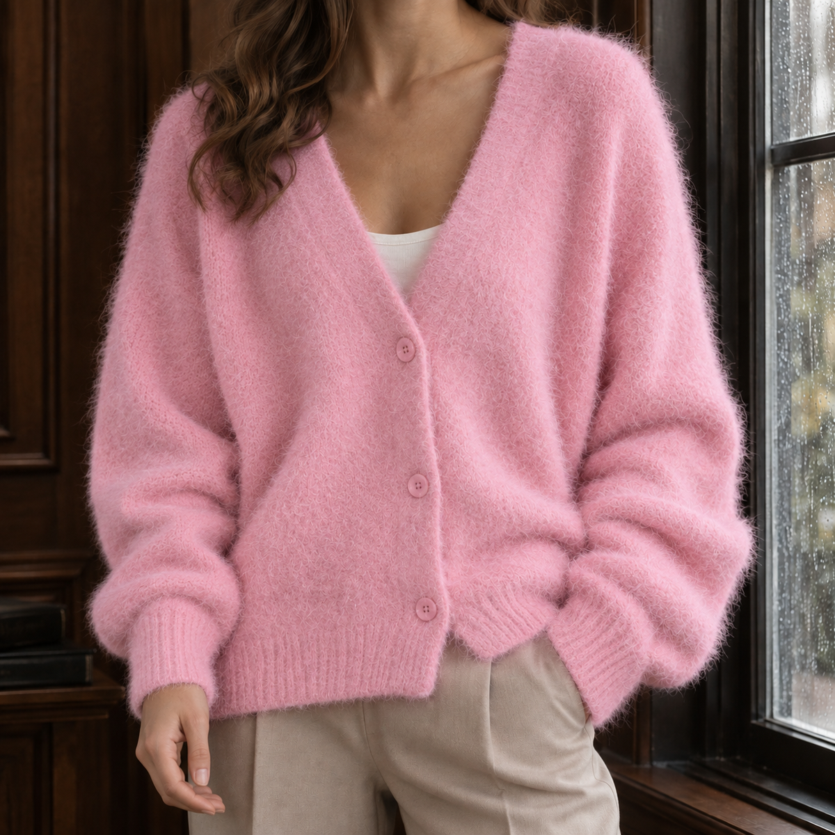 Eliza V Neck Cardigan