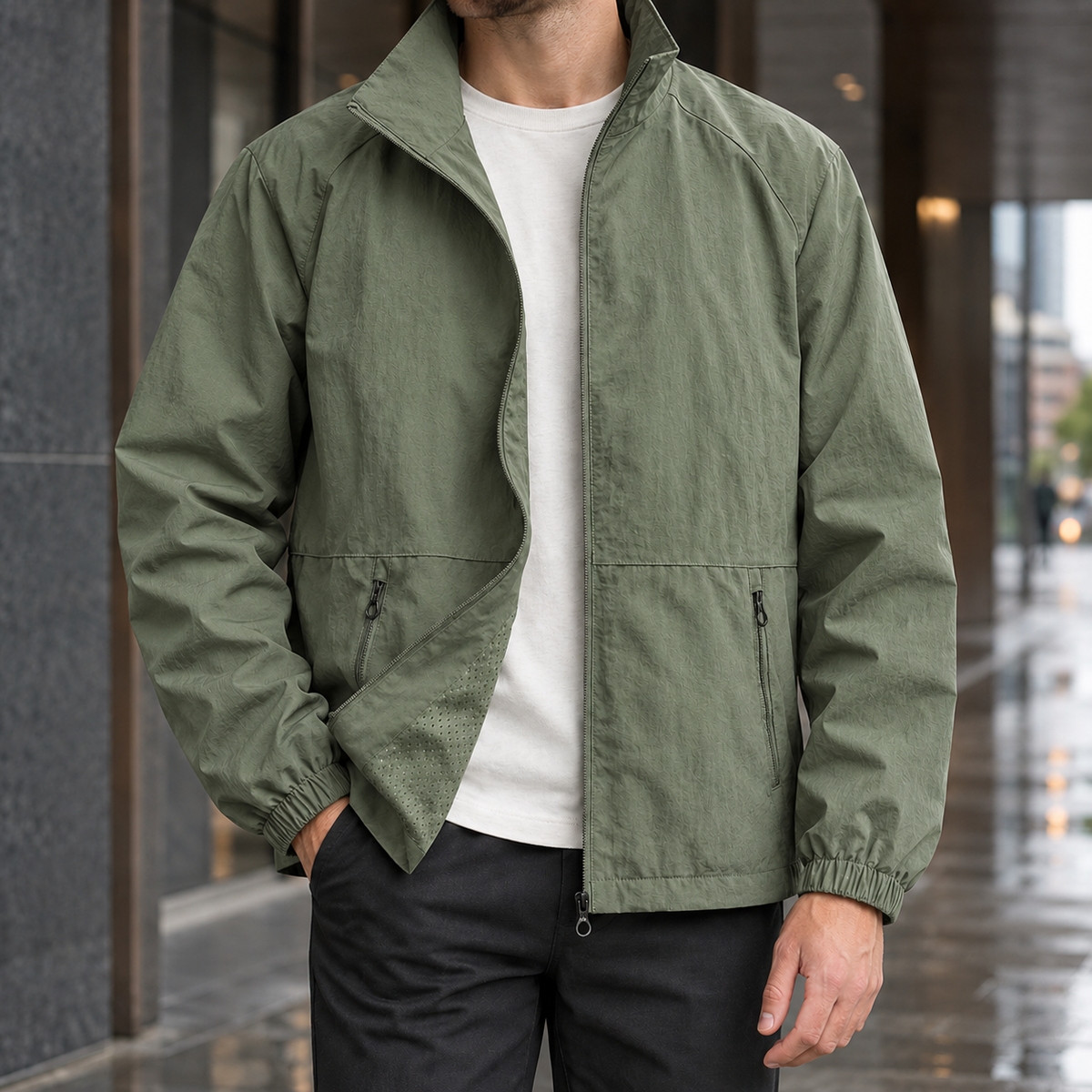Nicholas Stand Collar Jacket