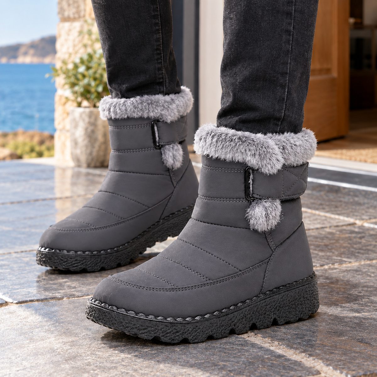 Veralli Quilted Winter Boots