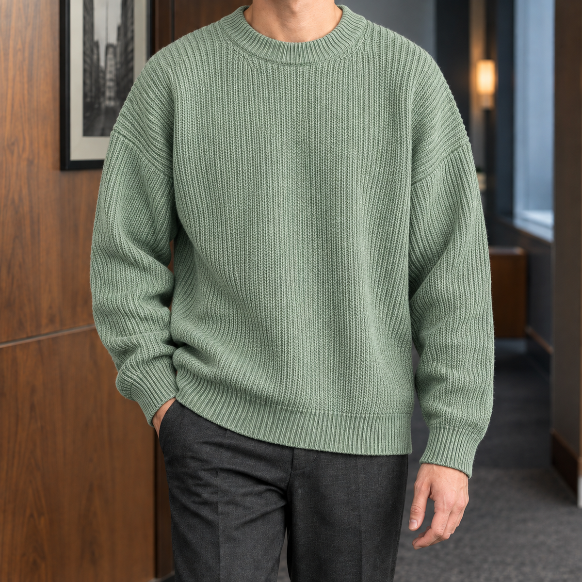 Dominic Ribbed Sweater