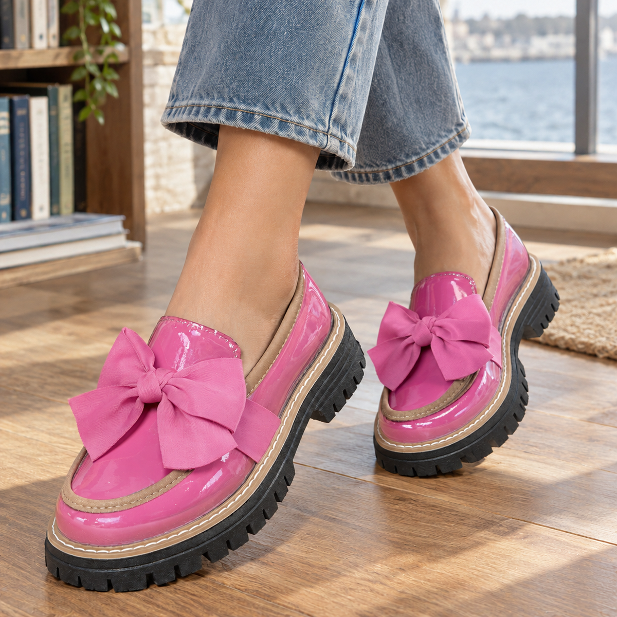 Fornari Bow Loafers