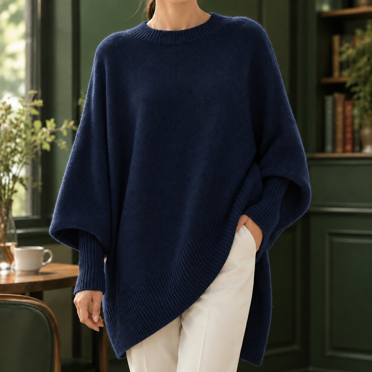 Audrina Crew Neck Sweater