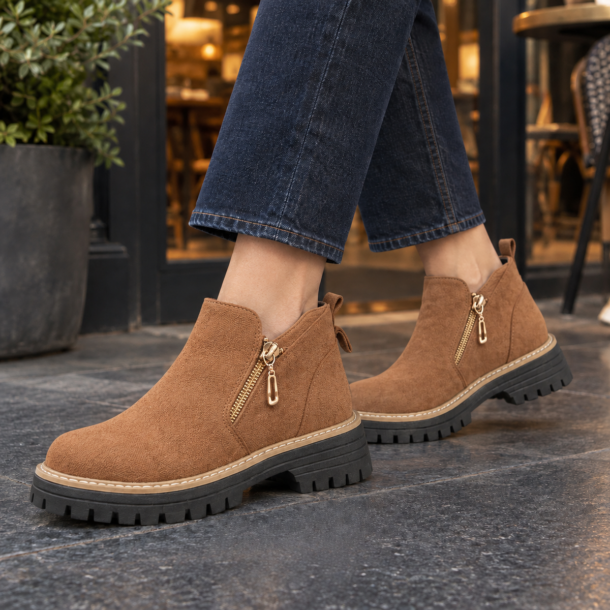 Bellucci Suede Ankle Boots