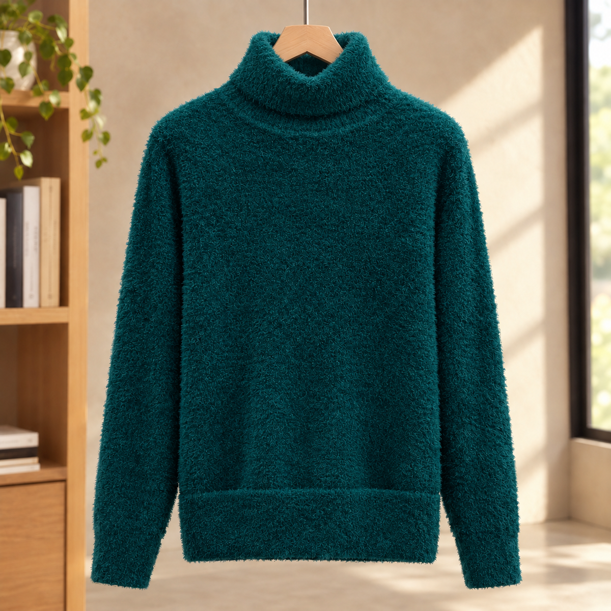 Maurice Brushed Turtleneck Sweater