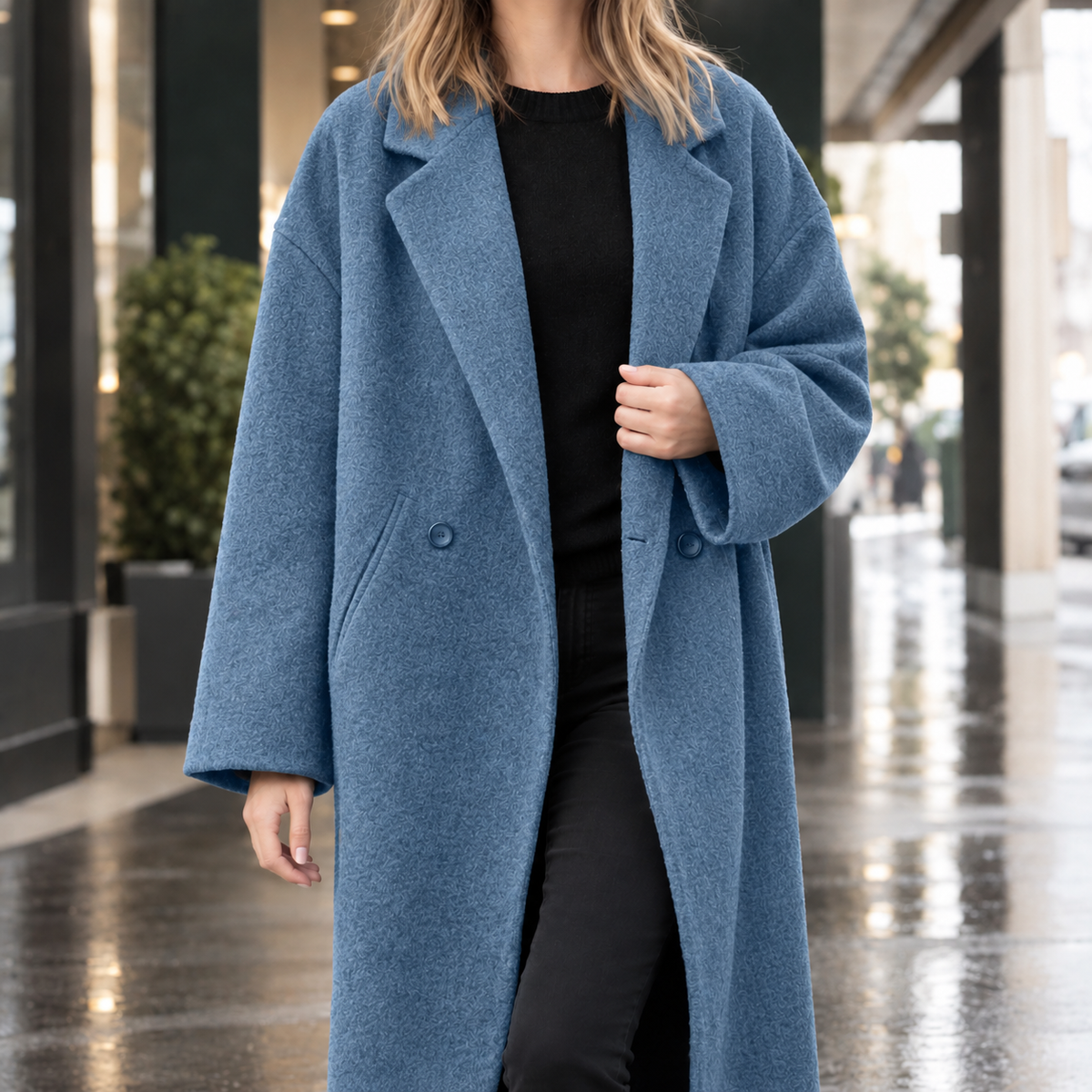Daphne-Eve Oversized Coat