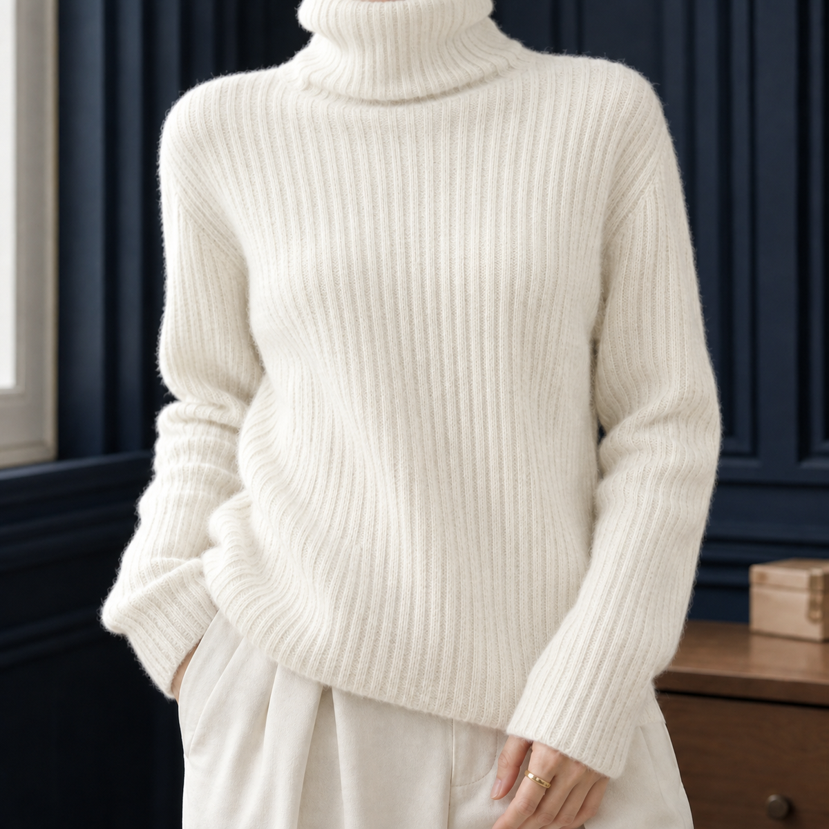 Annabel-Claire Turtleneck Sweater