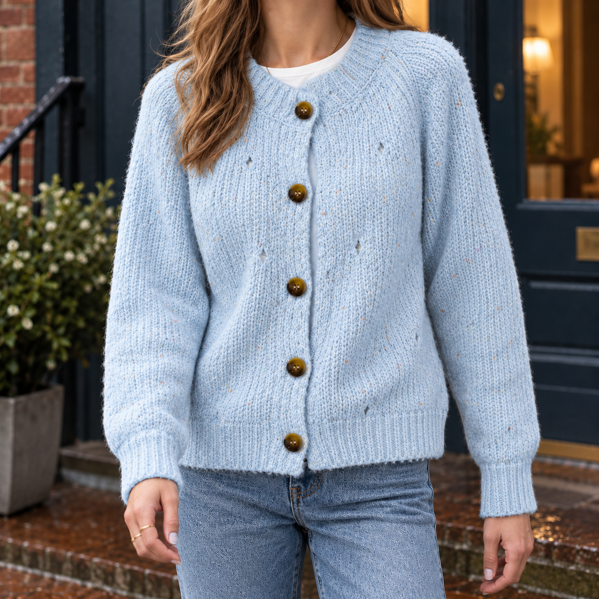 Zoe Textured Cardigan