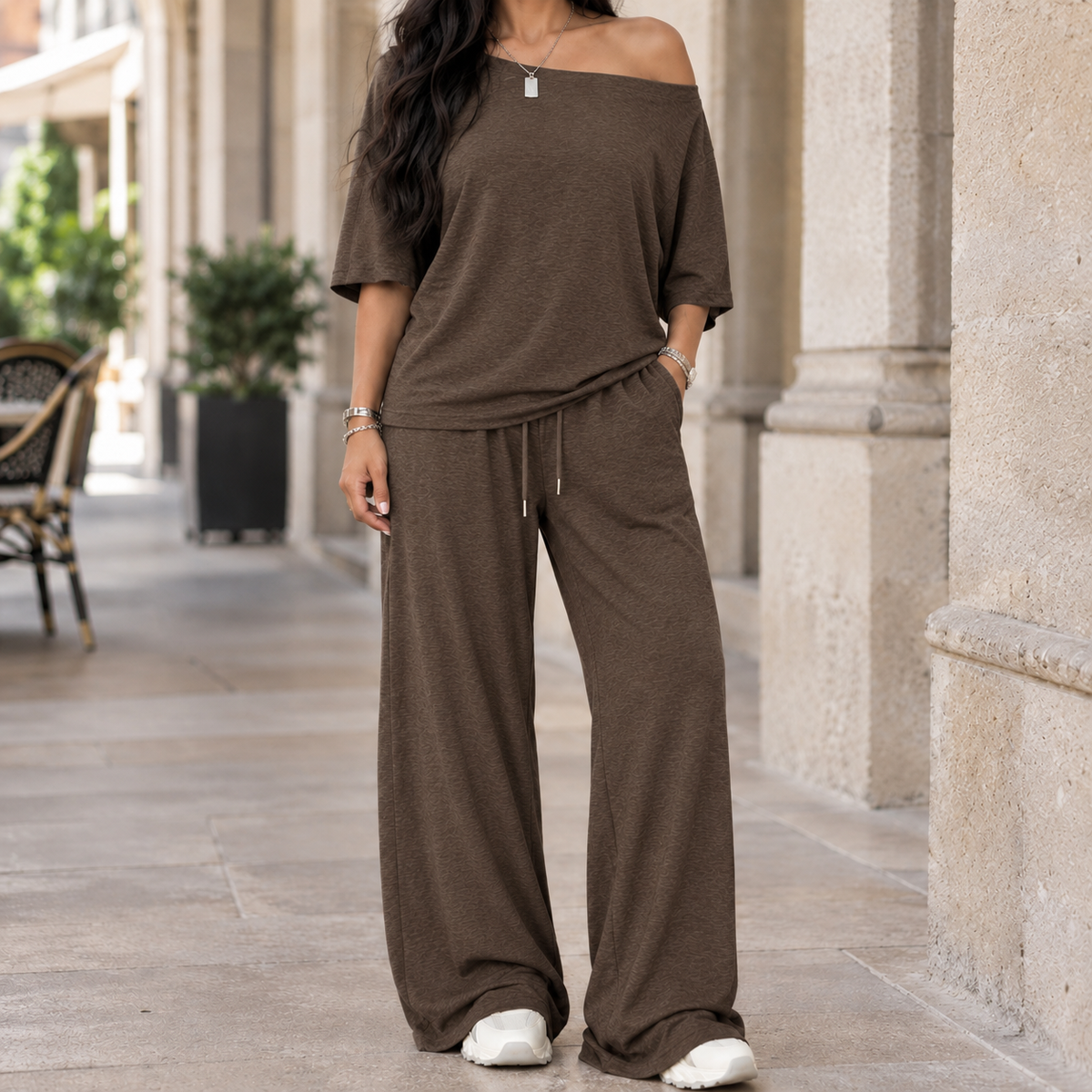 Iris-Claire Wide-Leg Set