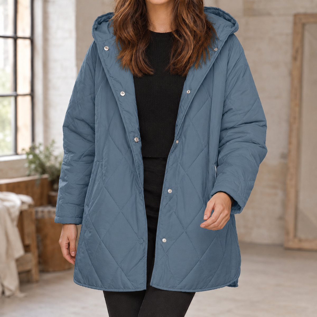 Crystal Quilted Jacket