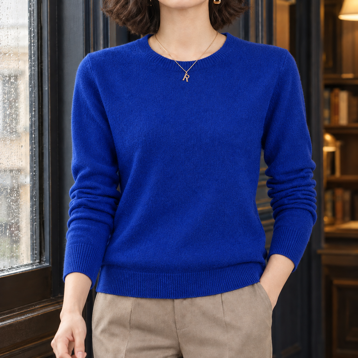 Alvina-Rae Crew Neck Sweater