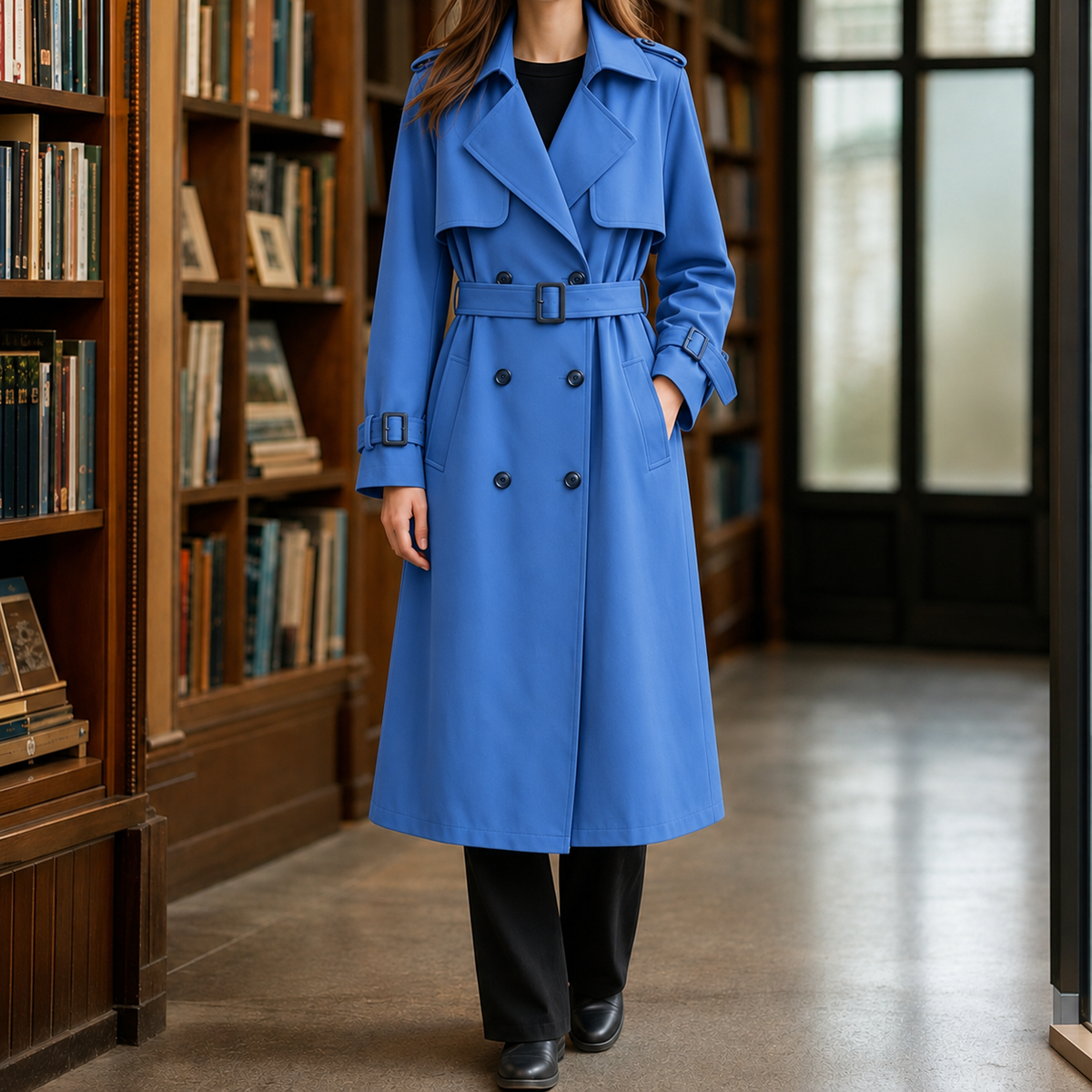 Flavia-Kate Belted Overcoat