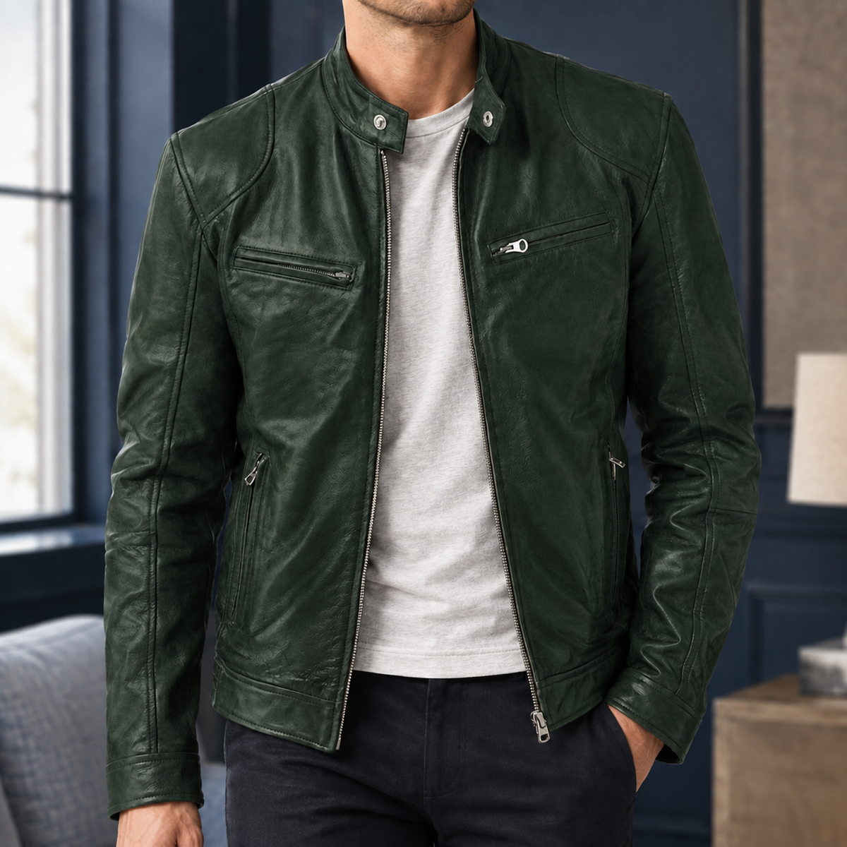 Valerian Cafe Racer Jacket