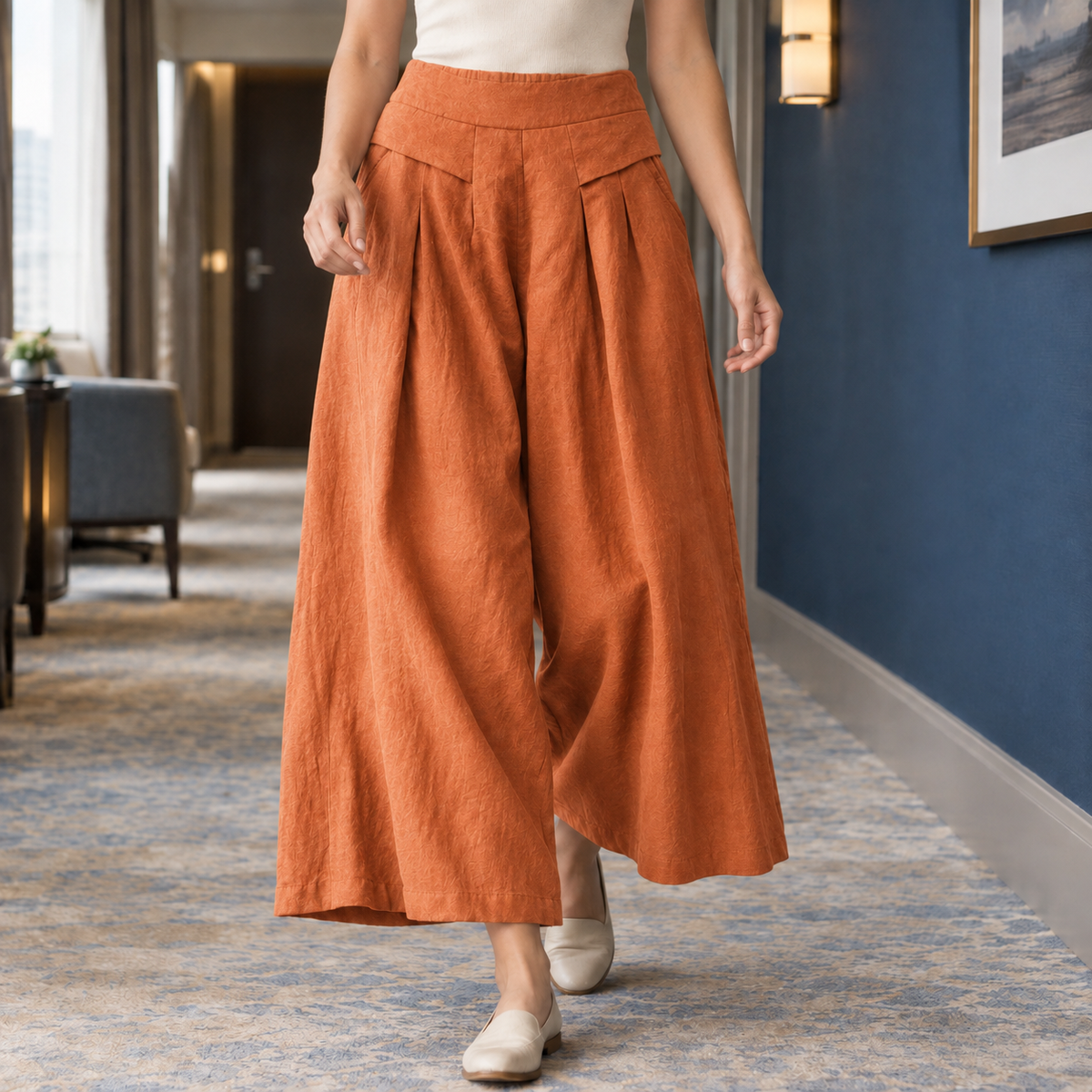 Jacinta-Claire Wide Leg Pants