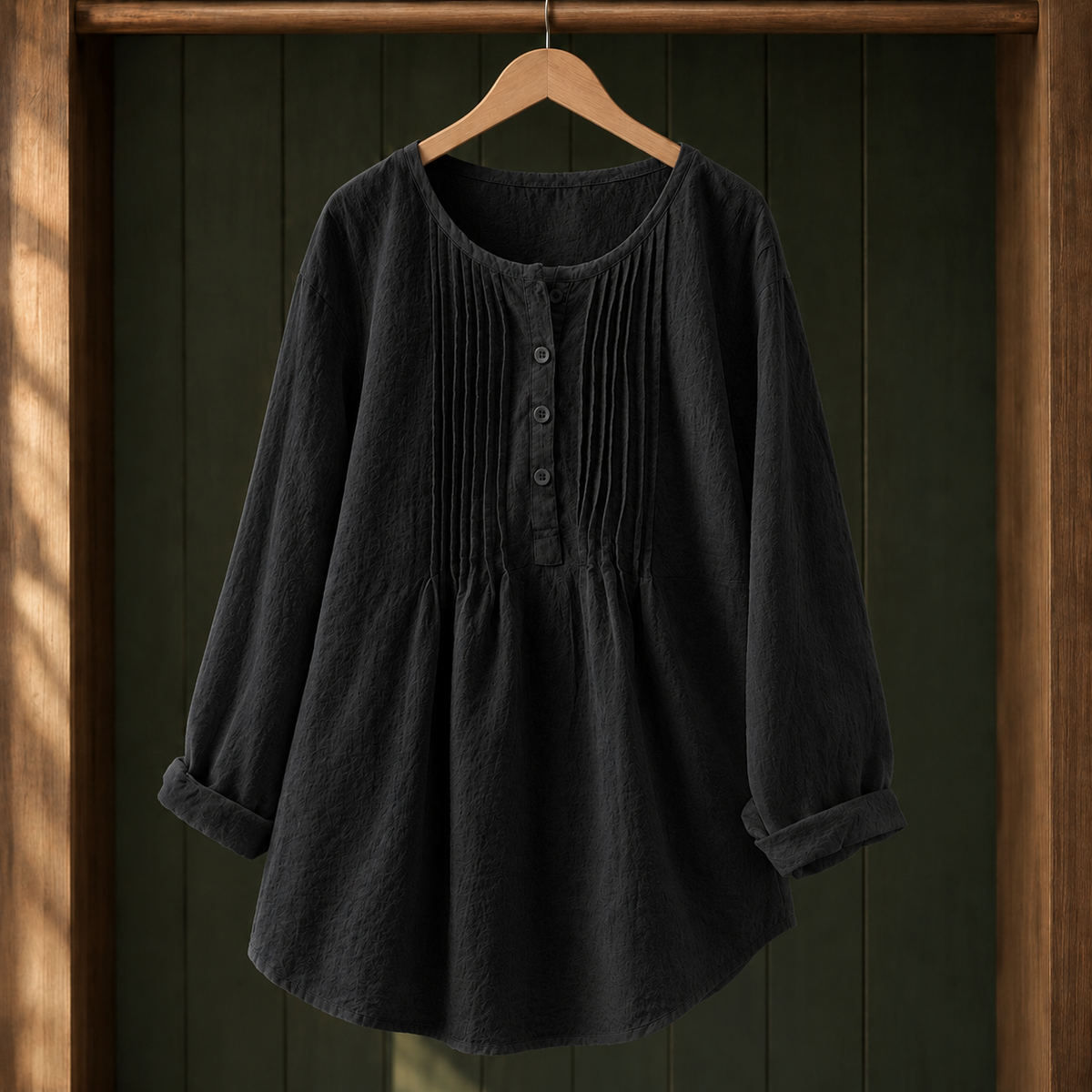 Delia-Rose Pintuck Blouse