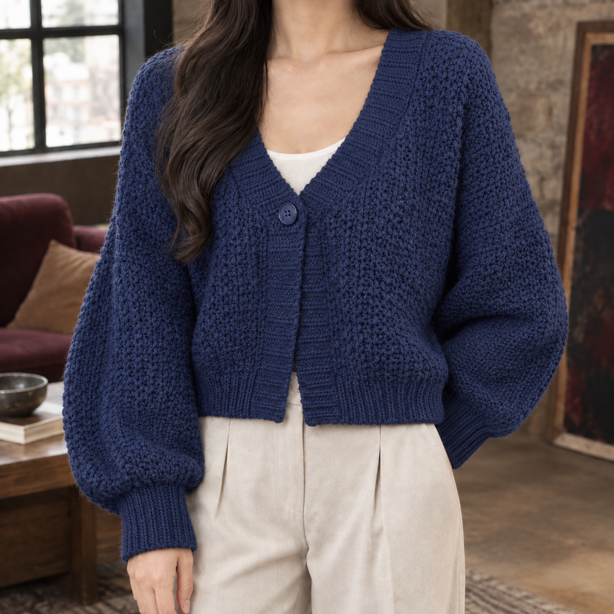 Morwenna-June Chunky Cardigan