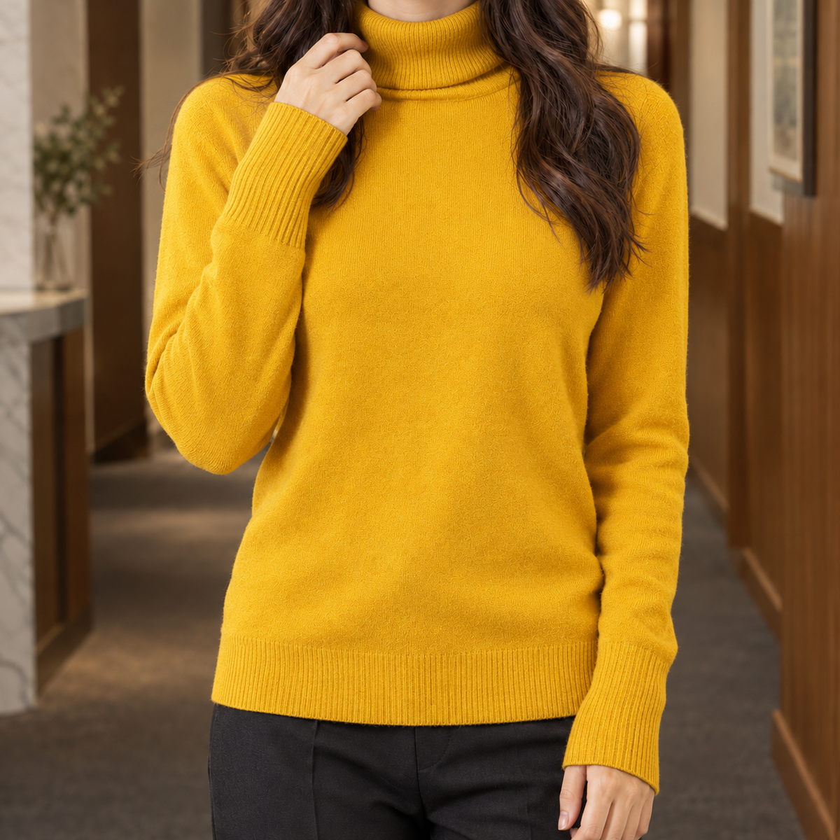 Rosalind-Eve Turtleneck Sweater