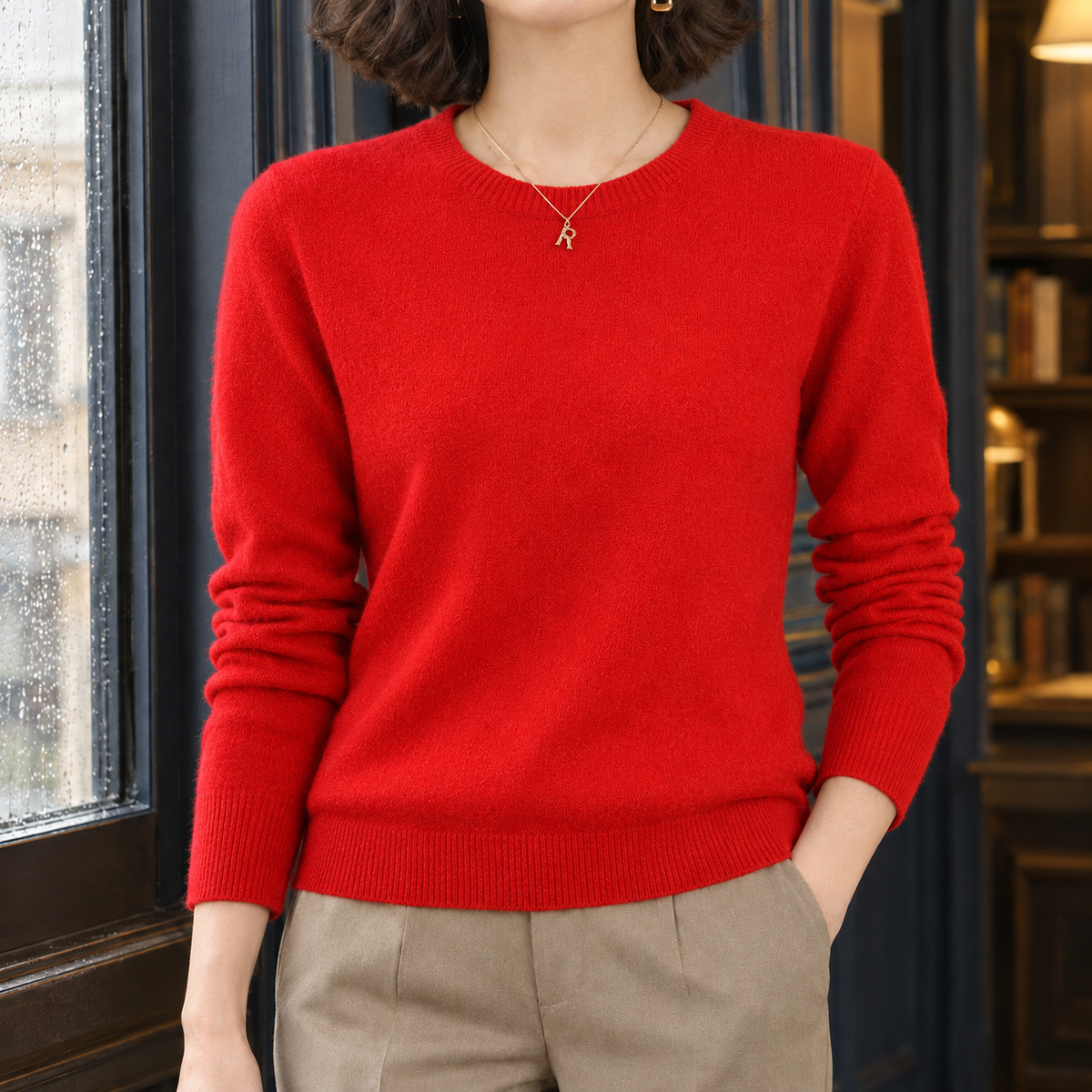 Alvina-Rae Crew Neck Sweater