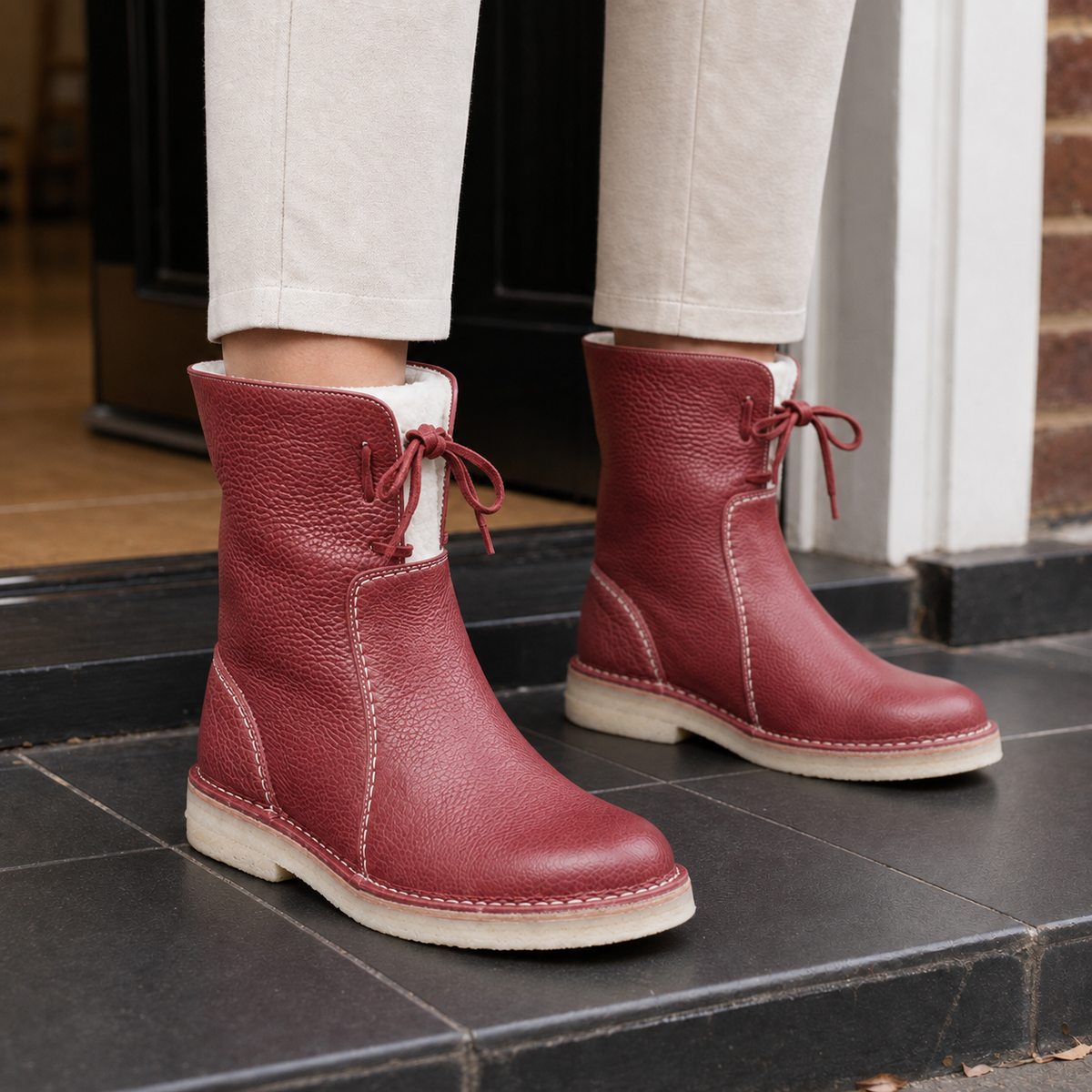 Rovelli Lace-Up Boots
