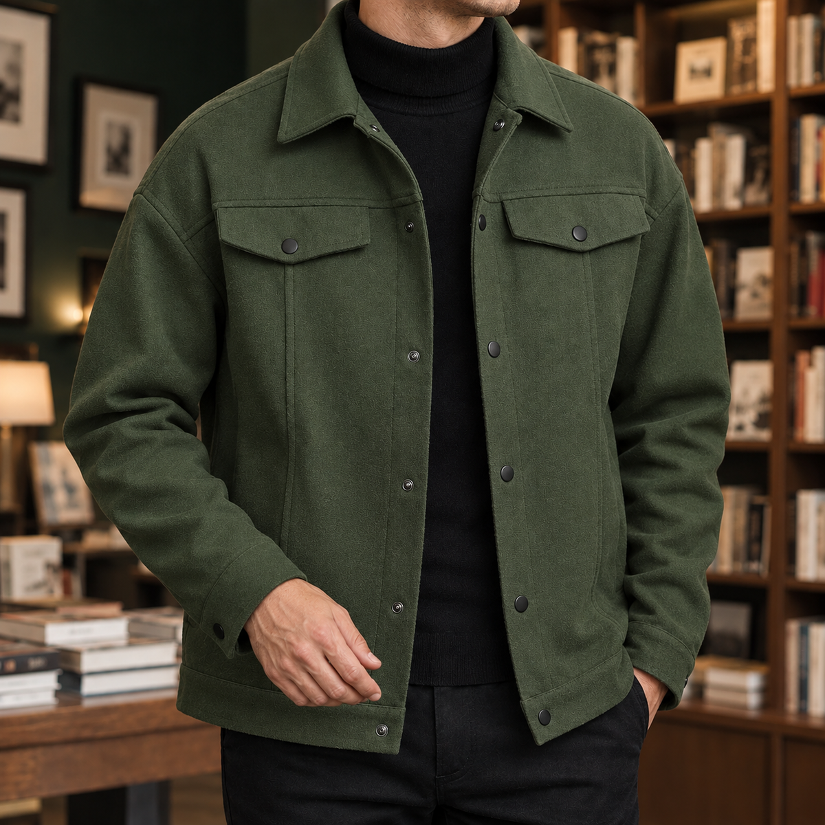 Calvin-Miles Utility Jacket