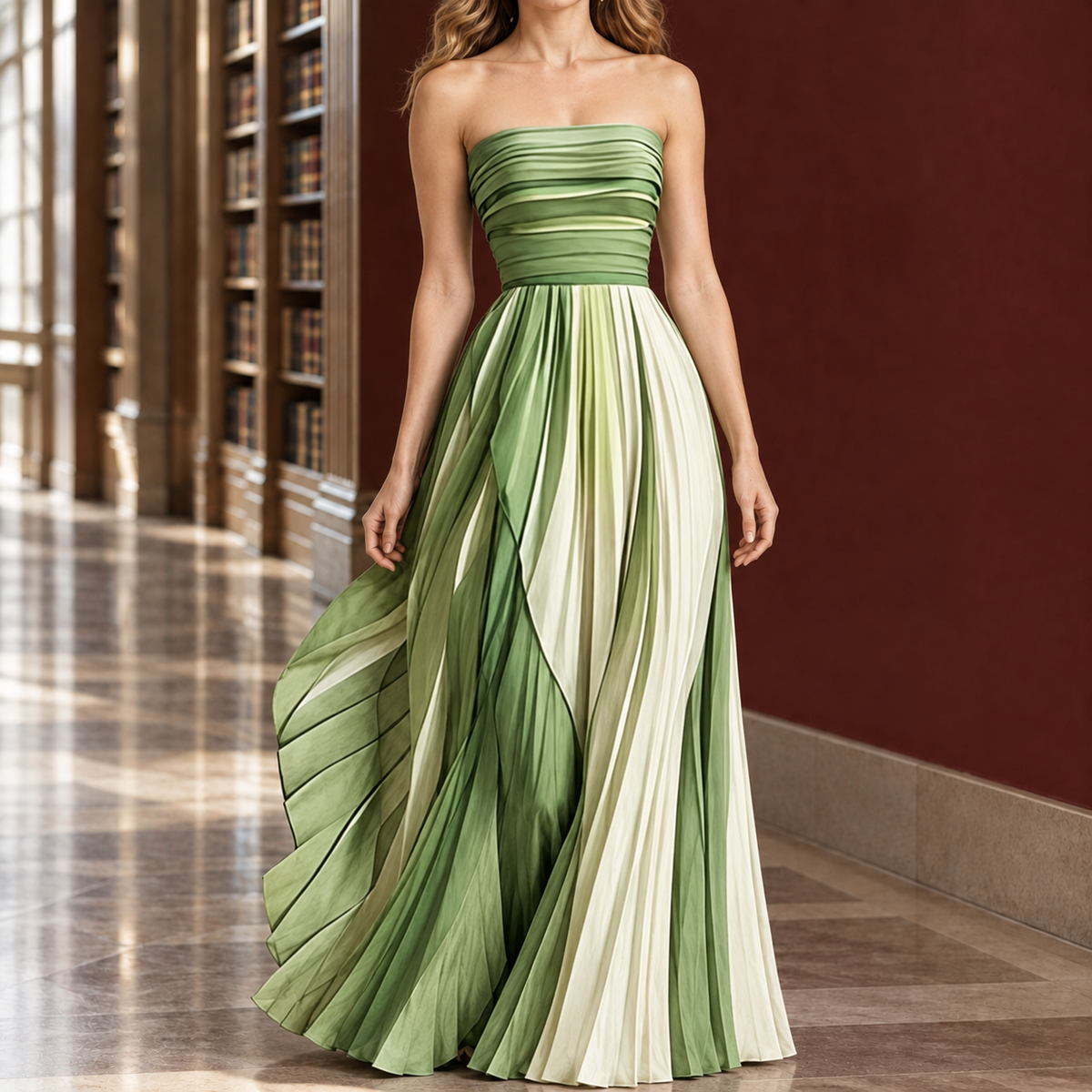 Madeline-Faye Strapless Dress