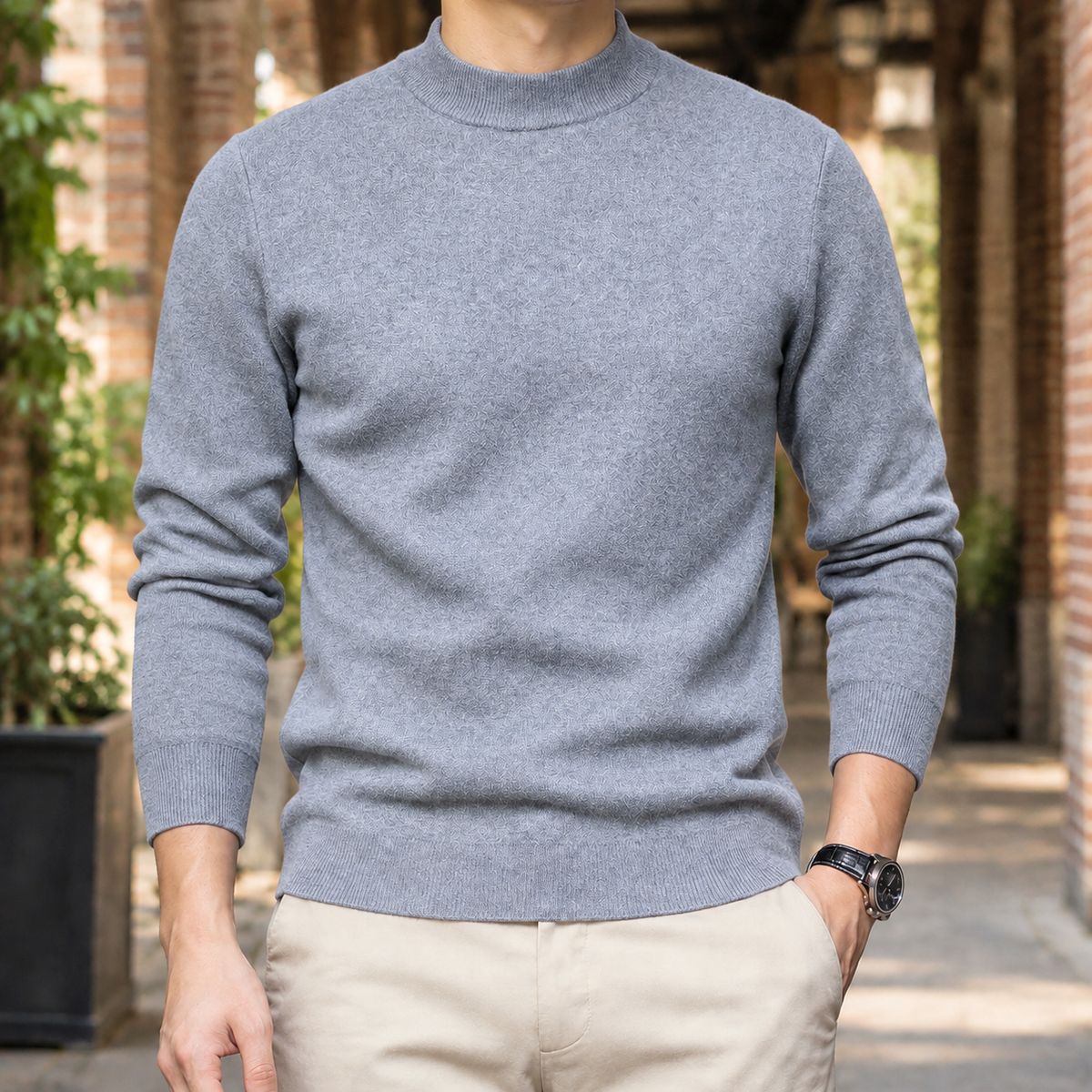 Vidal Mock Neck Sweater