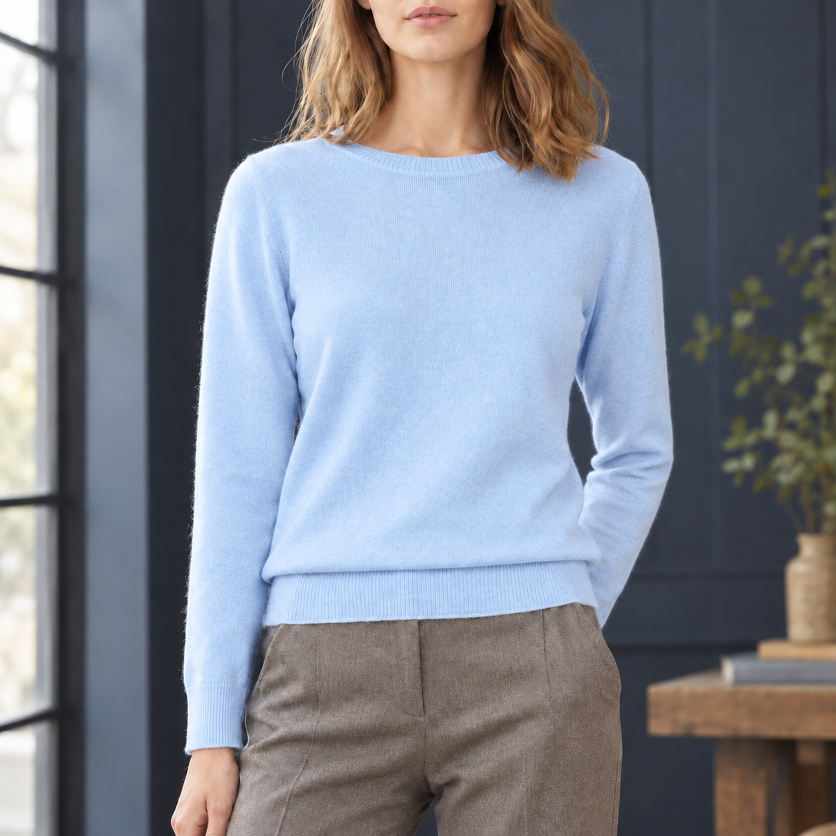 Lorelai-Elise Crew Neck Sweater