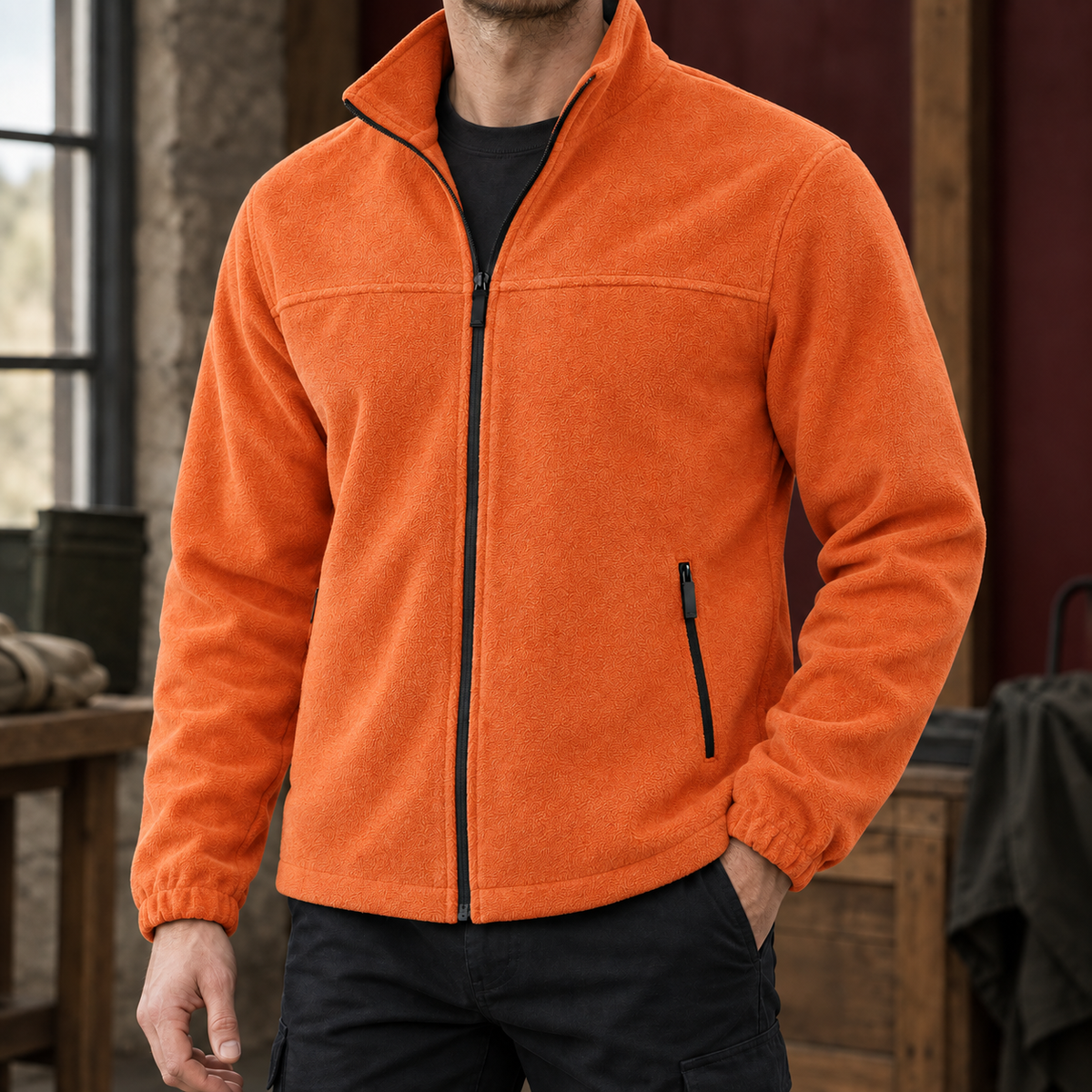 Godfrey Stand Collar Jacket