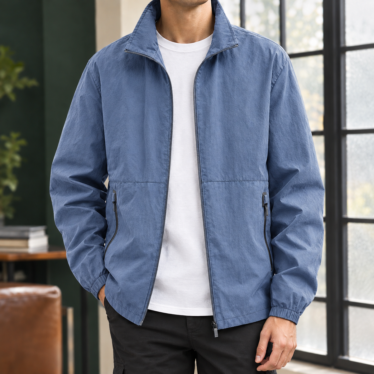 Christopher Stand Collar Jacket