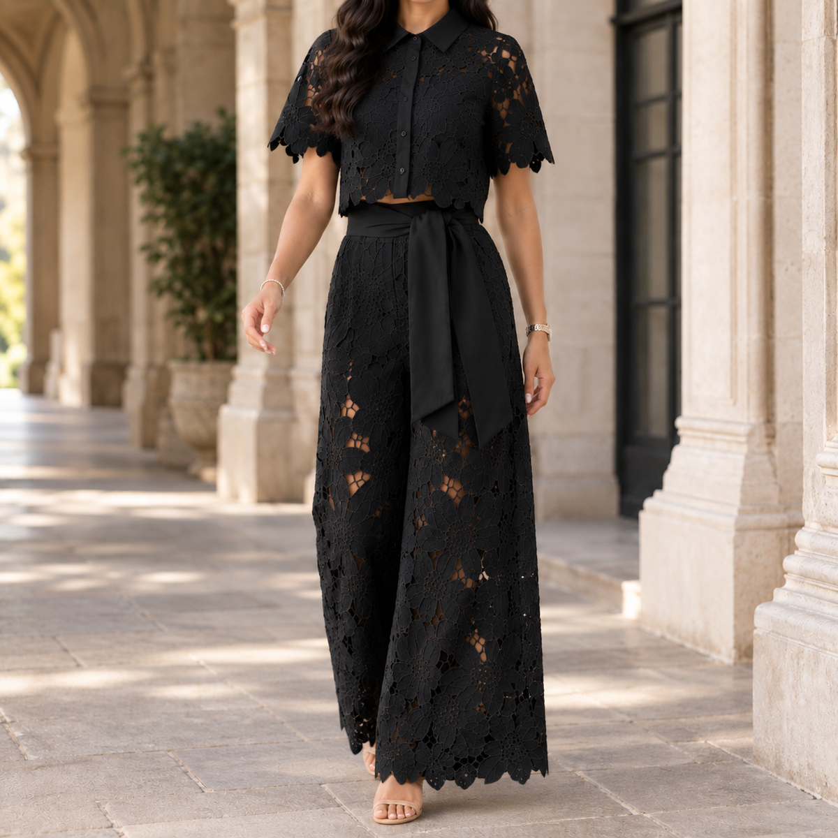 Fenna-June Wide-Leg Set