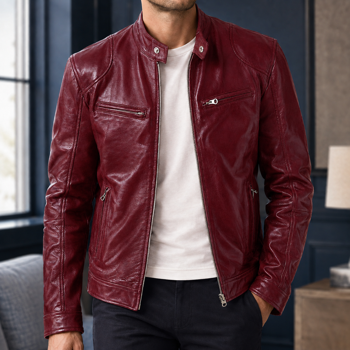 Valerian Cafe Racer Jacket