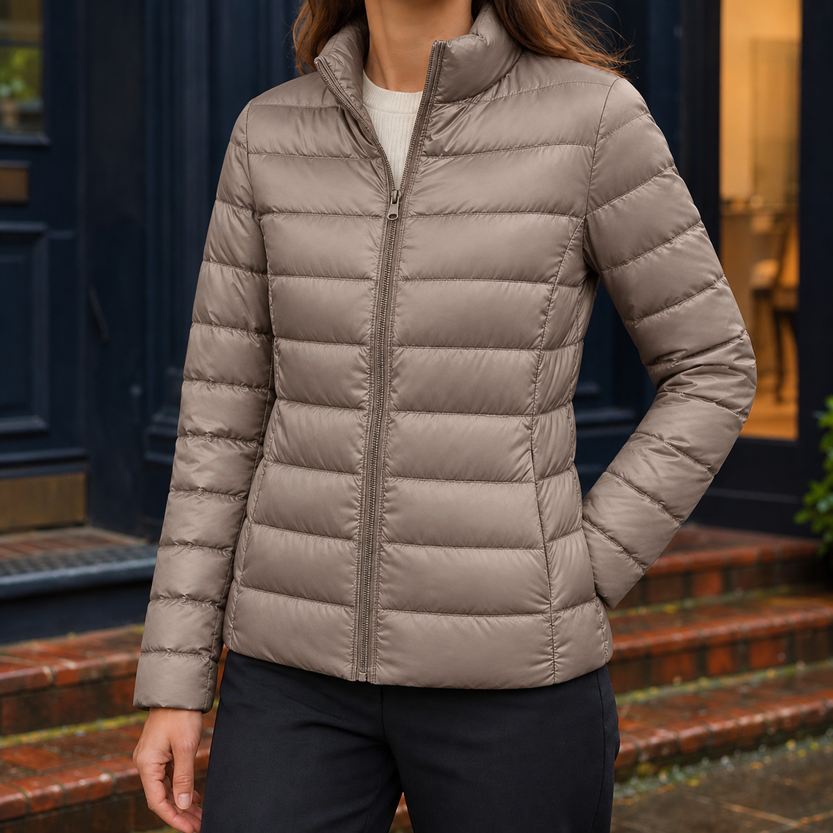 Xenia-Louise Stand Collar Jacket