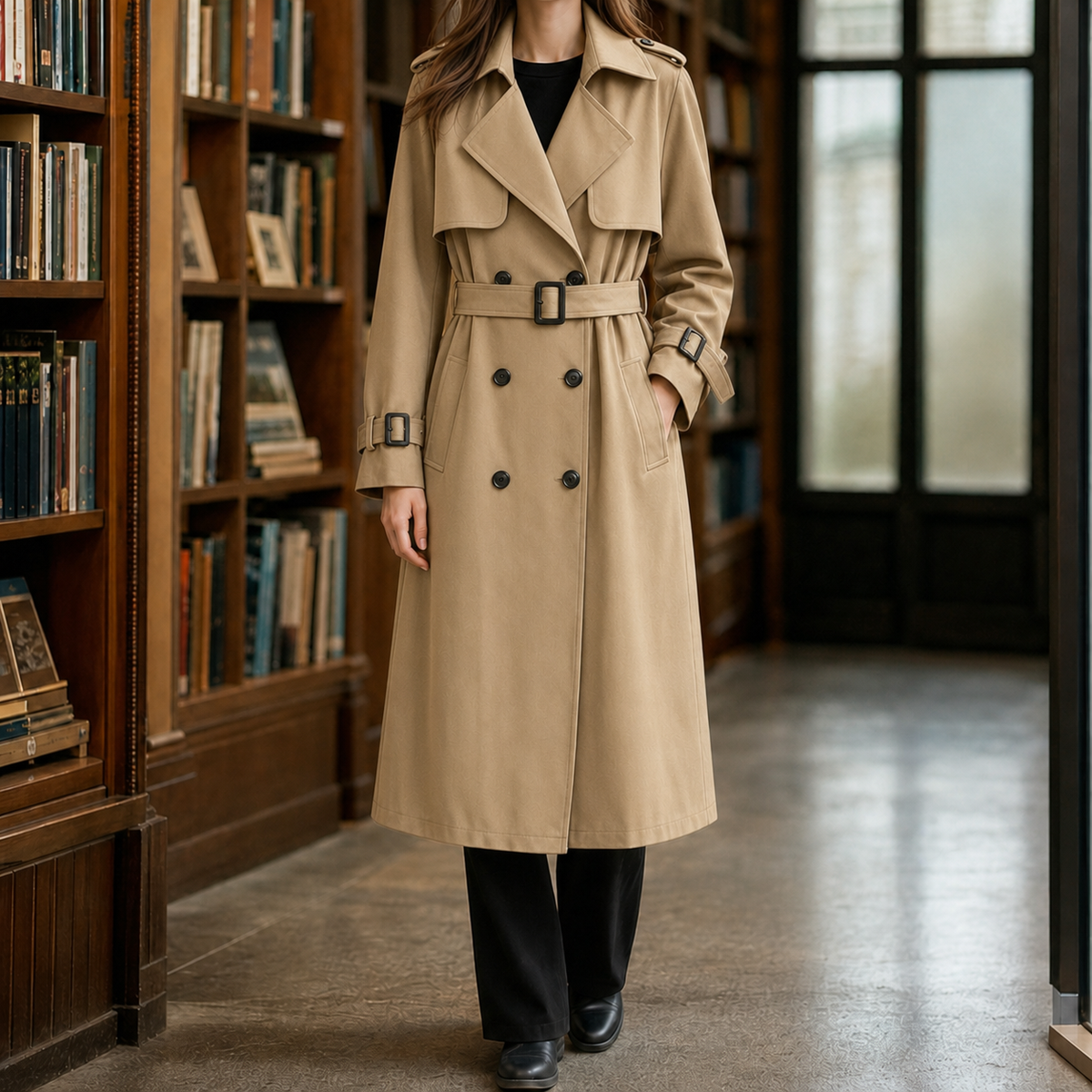 Flavia-Kate Belted Overcoat