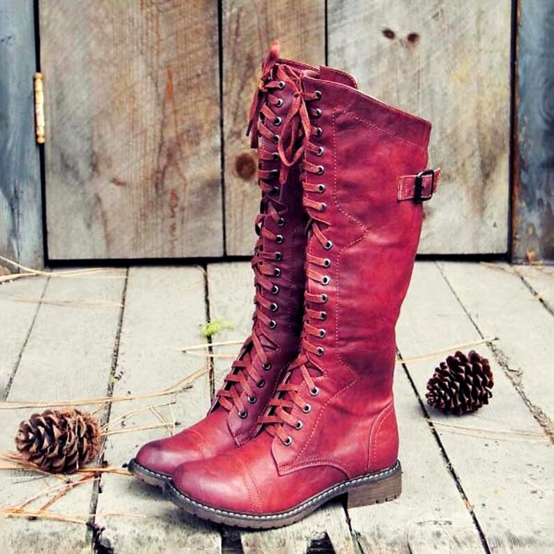 Inara - Women's Equestrian Block Heel Boots