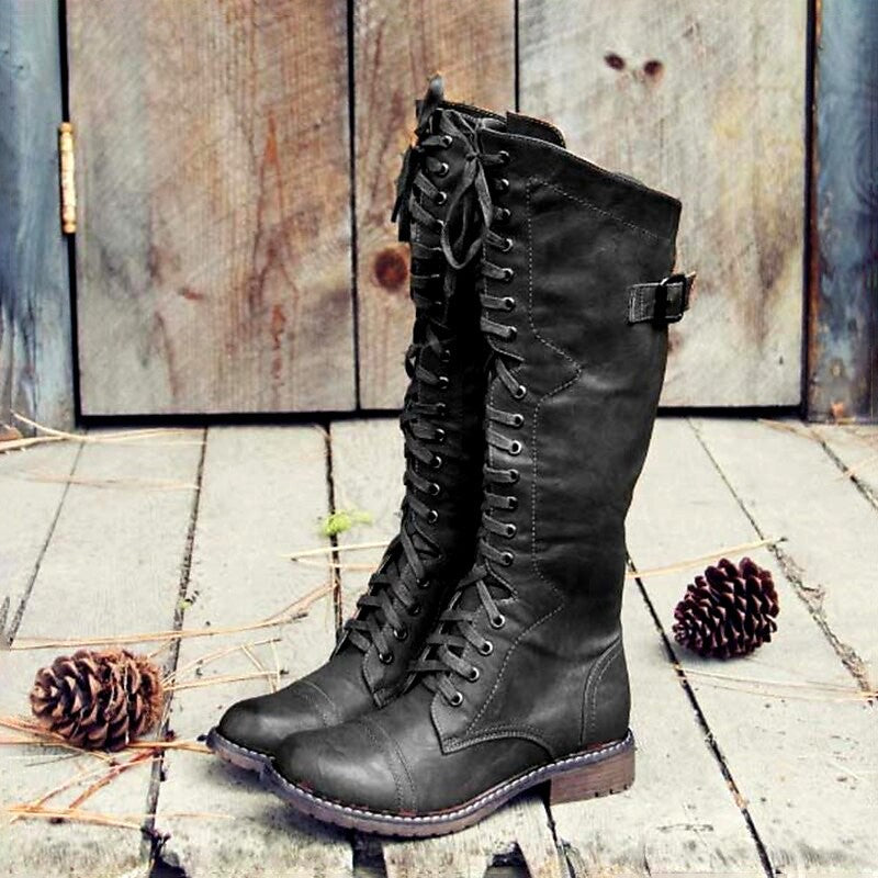 Inara - Women's Equestrian Block Heel Boots