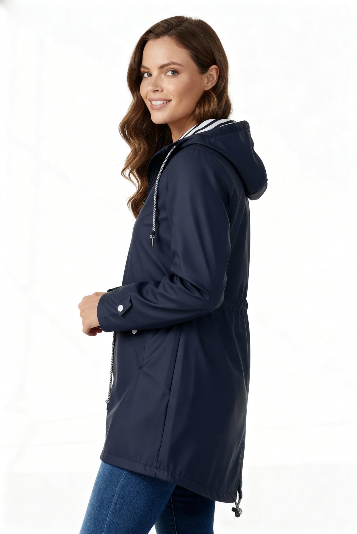 Isla | Women's Waterproof Rain Jacket Hooded
