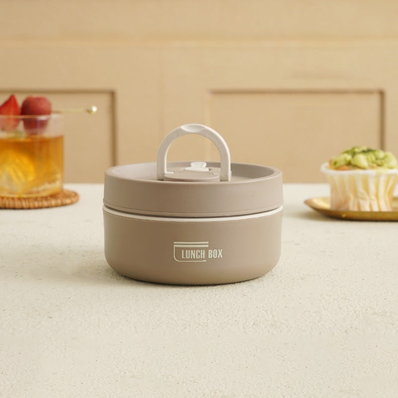 Insulated Bento Lunch Box with Stainless Steel Containers and Thermal Carrying Bag