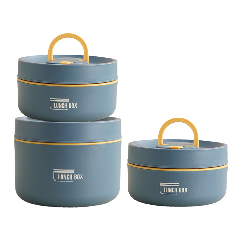 Insulated Bento Lunch Box with Stainless Steel Containers and Thermal Carrying Bag
