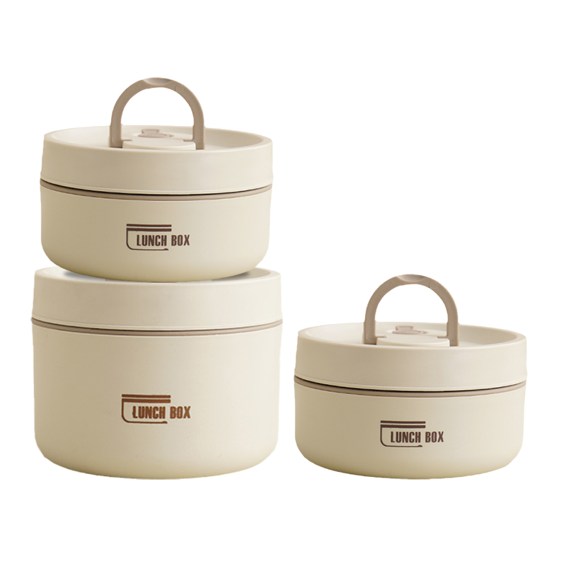 Insulated Bento Lunch Box with Stainless Steel Containers and Thermal Carrying Bag