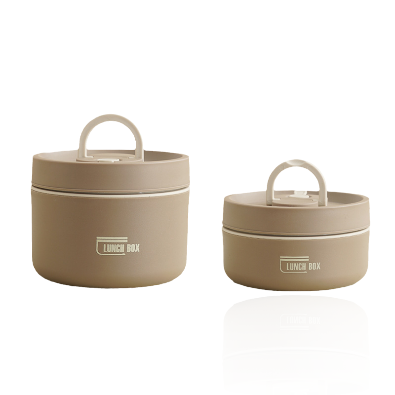 Insulated Bento Lunch Box with Stainless Steel Containers and Thermal Carrying Bag