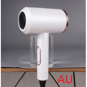 Ionic Hair Dryer with Diffuser and Concentrator Nozzles for Portable Styling With Comb