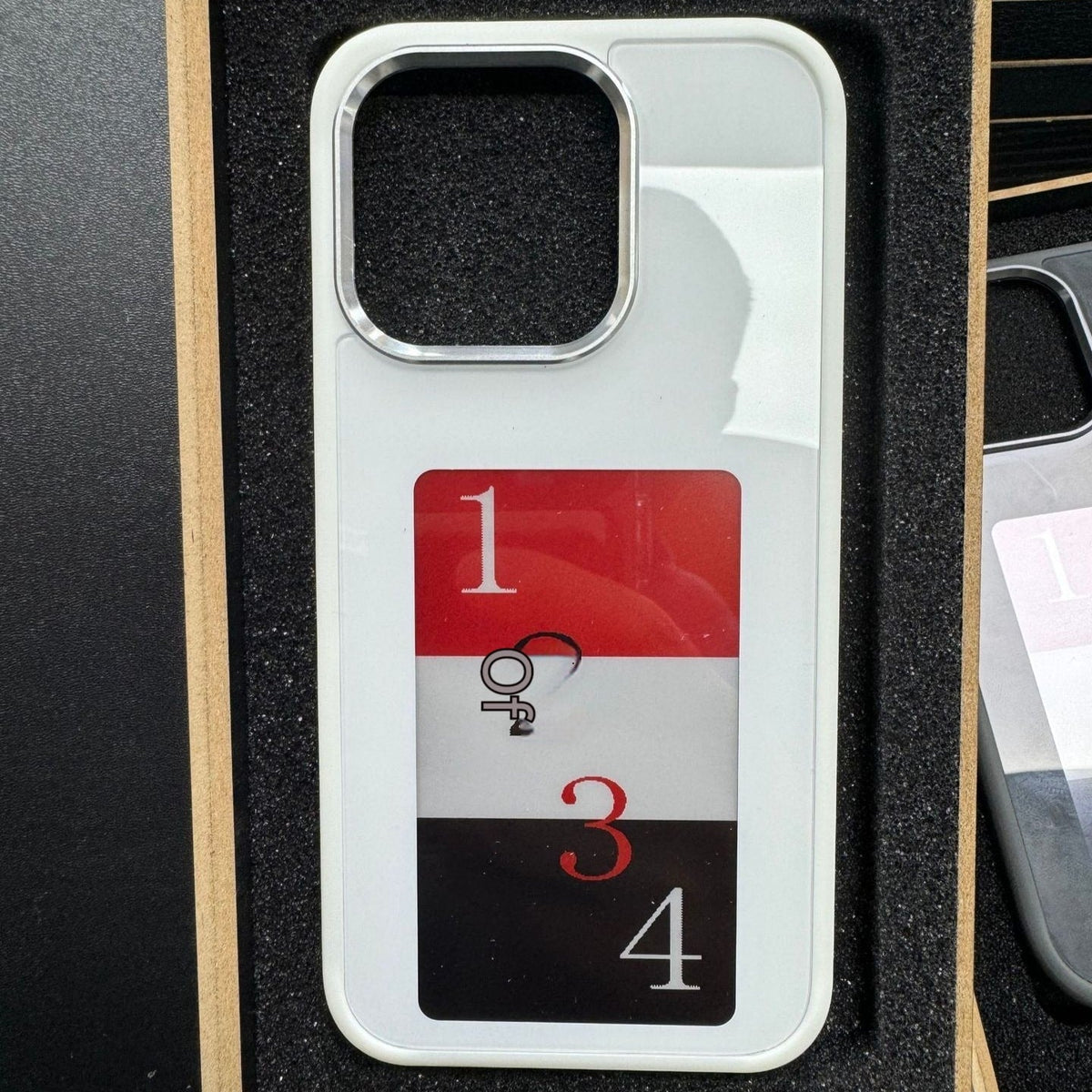 Iphone Case with Strap and E-Ink Wallet Display Waterproof Phone Pouch with Protective Bumper