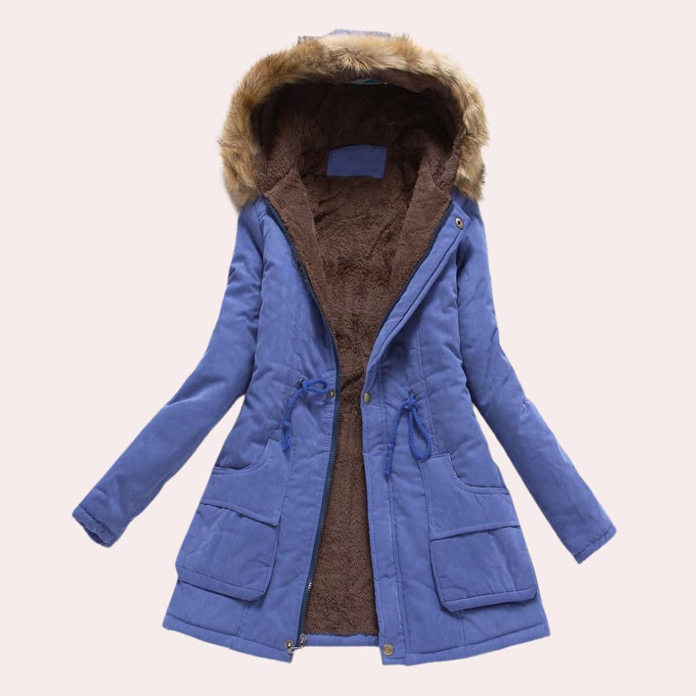 Women's Longline Hooded Puffer Coat | Oversized Winter Parka