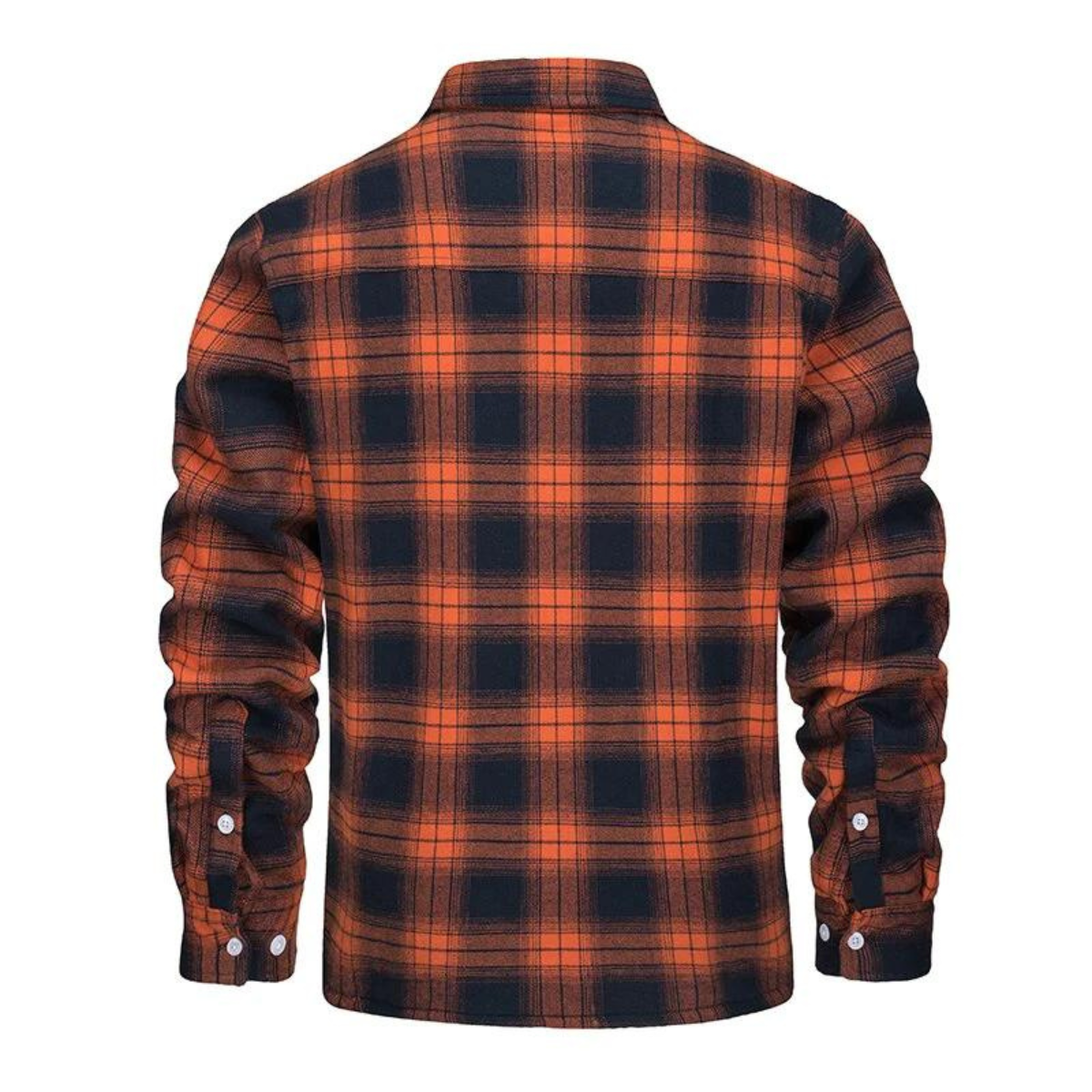Mason | Men's Plaid Winter Jacket Sherpa Lined Long Sleeve